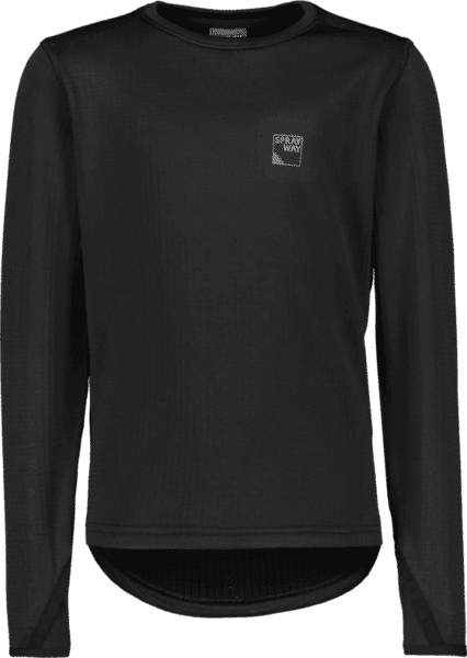 Sprayway So Grid Base Layer Crew Jr Aluskerrastot BLACK  - Size: 140 Sprayway So Grid Base Layer Crew Jr Aluskerrastot BLACK  - Size: 140