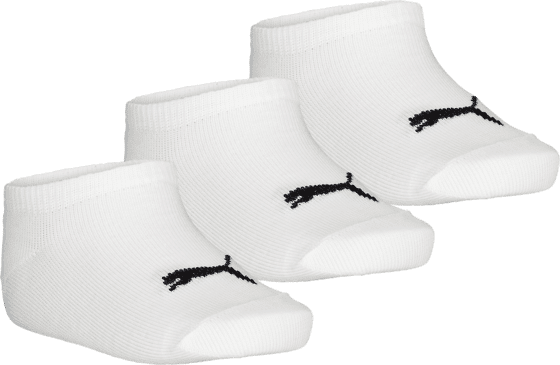 Puma Invisible Sock Jr 3p Alusvaatteet WHITE  - Size: 23/26 Puma Invisible Sock Jr 3p Alusvaatteet WHITE  - Size: 23/26