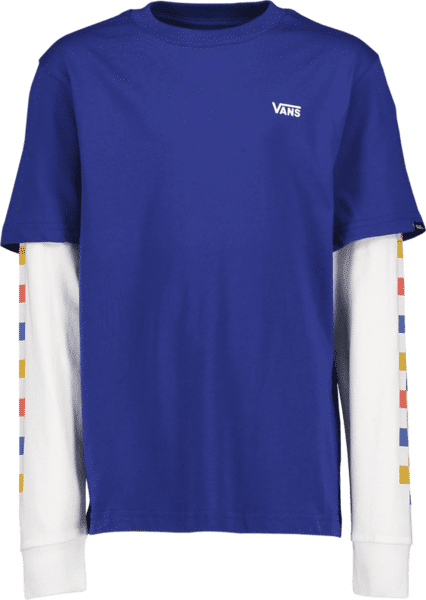 Vans By Long Check Twofer Boys Yläosat SODALITE BLUE  - Size: Small Vans By Long Check Twofer Boys Yläosat SODALITE BLUE  - Size: Small