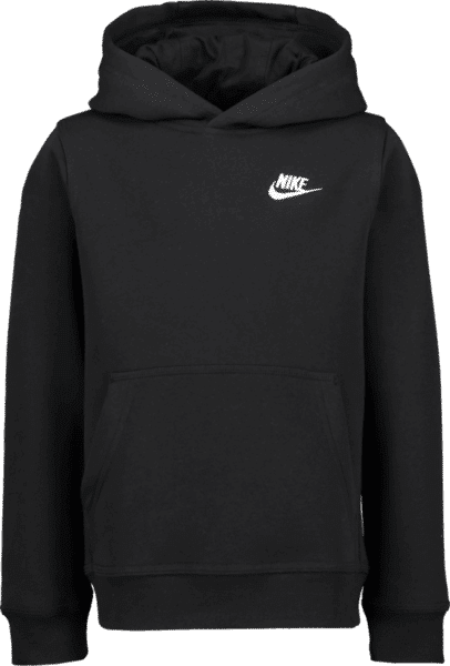 Nike Nsw Club Po Hoodie B Jr Yläosat BLACK  - Size: Small Nike Nsw Club Po Hoodie B Jr Yläosat BLACK  - Size: Small