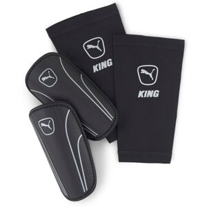 Puma King Sleeve Jr Säärisuojat BLACK/SILVER - unisex - BLACK/SILVER - XS