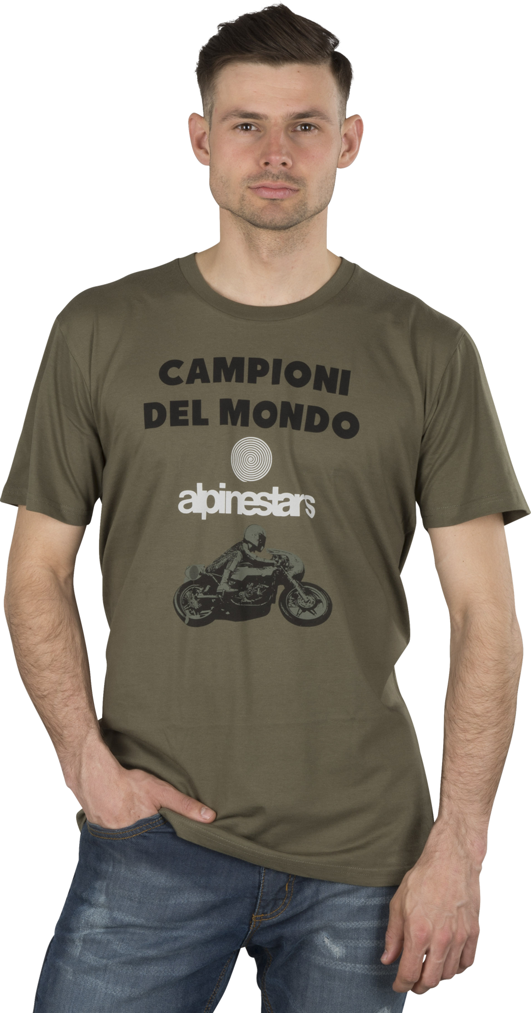 Alpinestars T-Paita Alpinestars Del Mondo Army Alpinestars T-Paita Alpinestars Del Mondo Army
