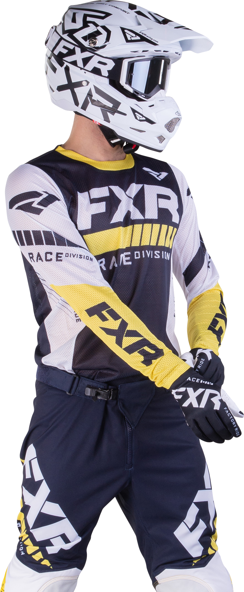 FXR Crossipaita FXR Revo Yönsininen-Valko-Keltainen FXR Crossipaita FXR Revo Yönsininen-Valko-Keltainen