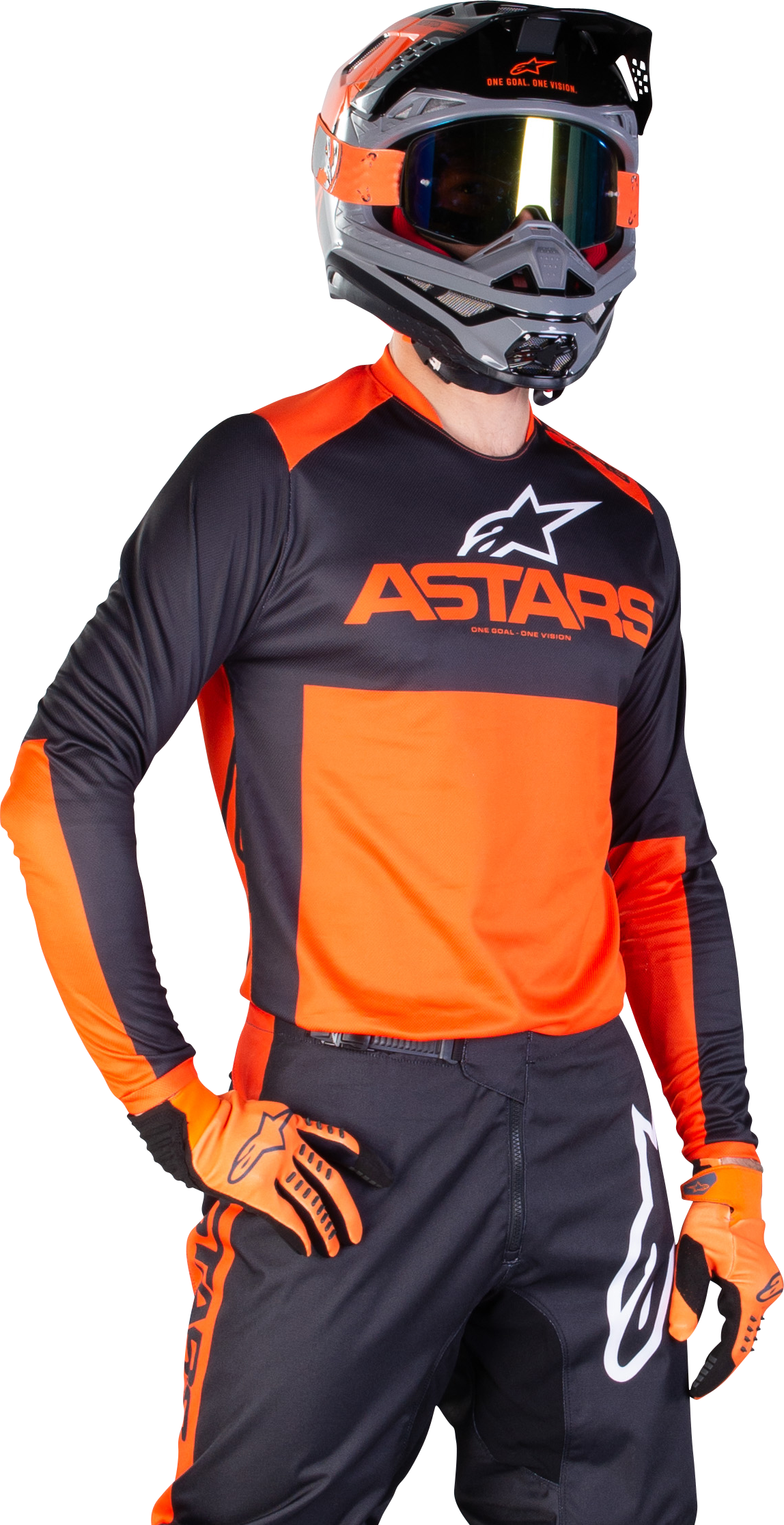 Alpinestars Crossipaita Alpinestars Fluid Tripple Musta-Oranssi Alpinestars Crossipaita Alpinestars Fluid Tripple Musta-Oranssi
