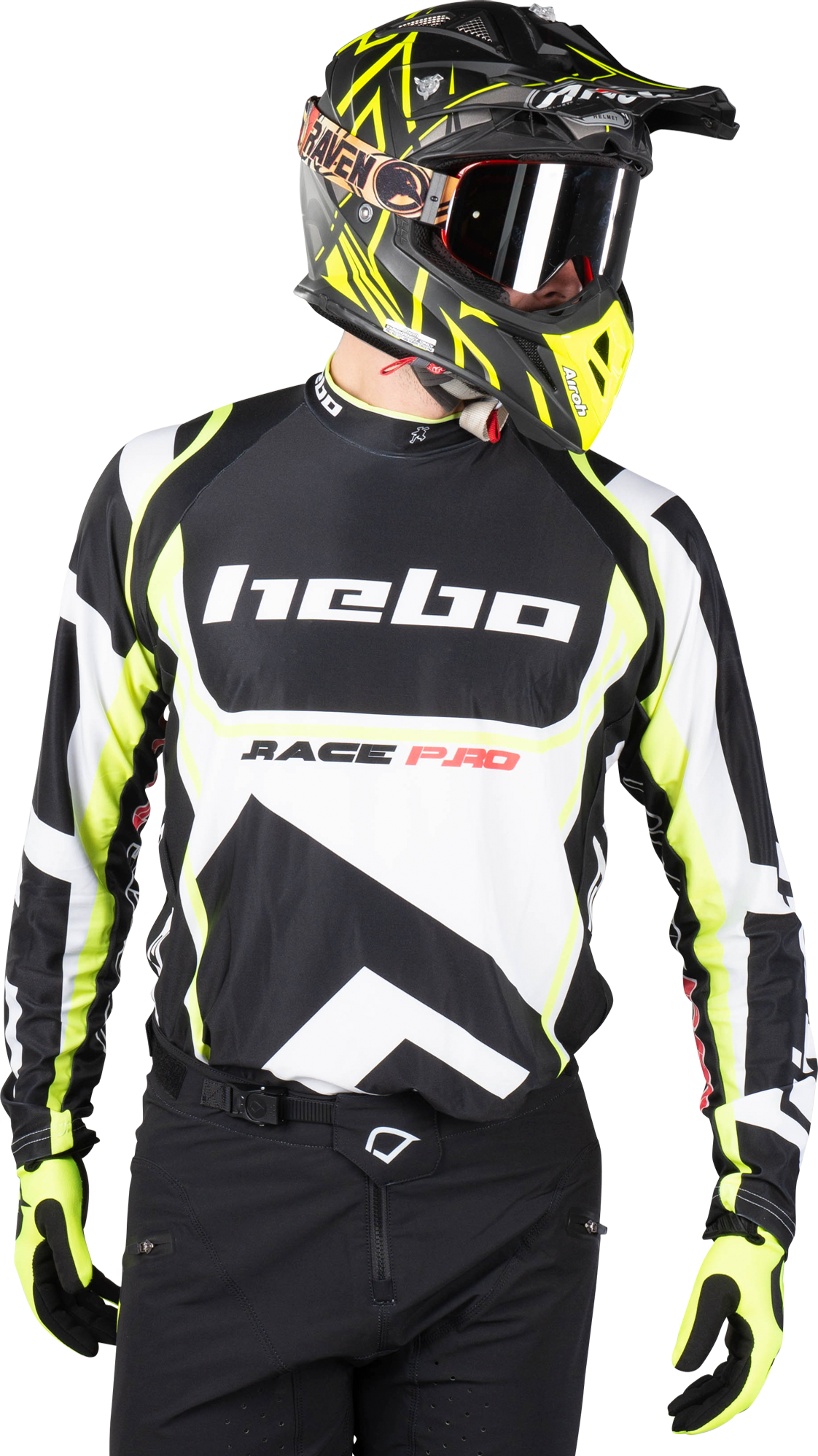 Hebo Paita Hebo Trial Race Pro II Keltainen Hebo Paita Hebo Trial Race Pro II Keltainen