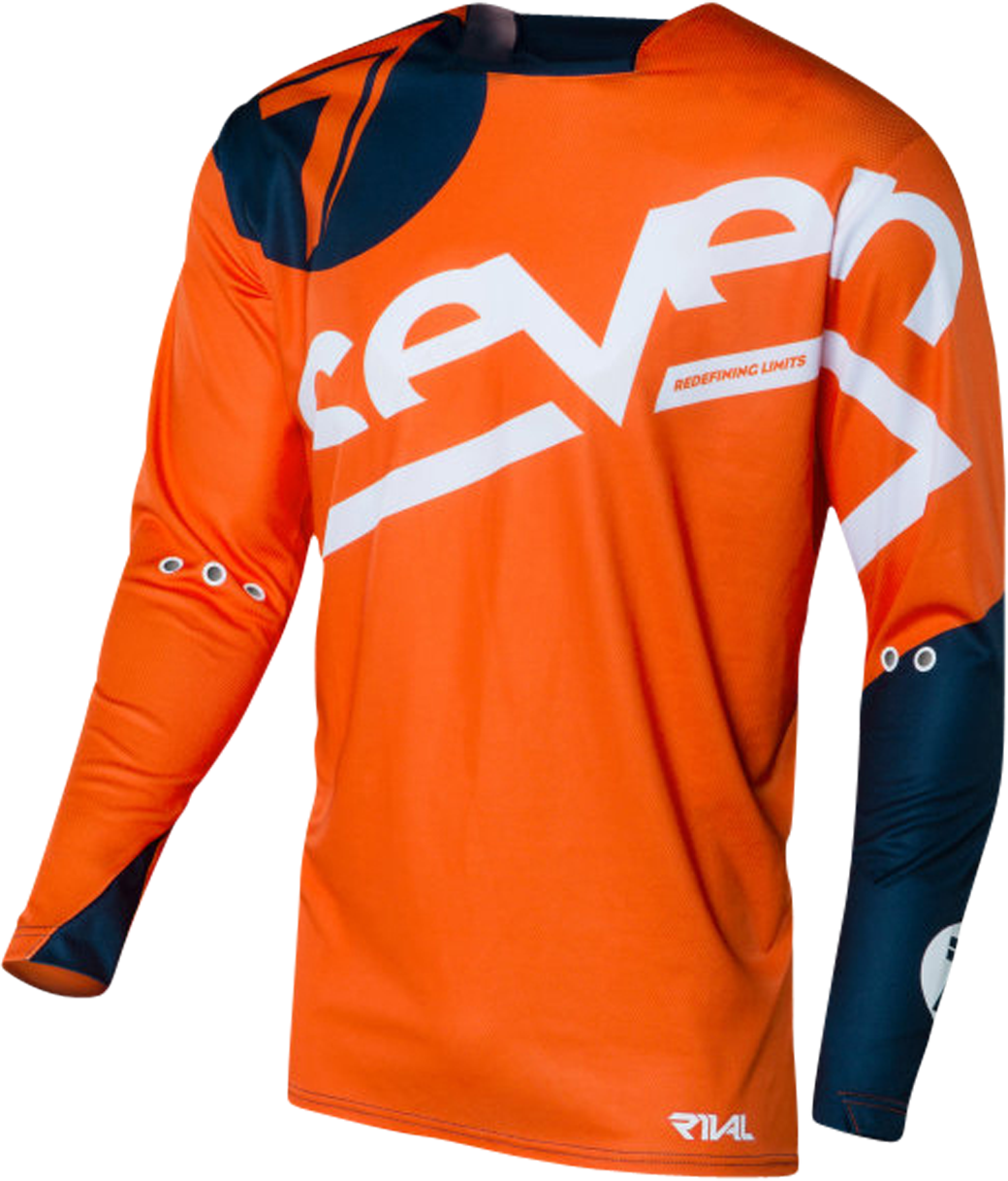 Seven Crossipaita Seven Rival Zone Oranssi-Laivastonsininen Seven Crossipaita Seven Rival Zone Oranssi-Laivastonsininen