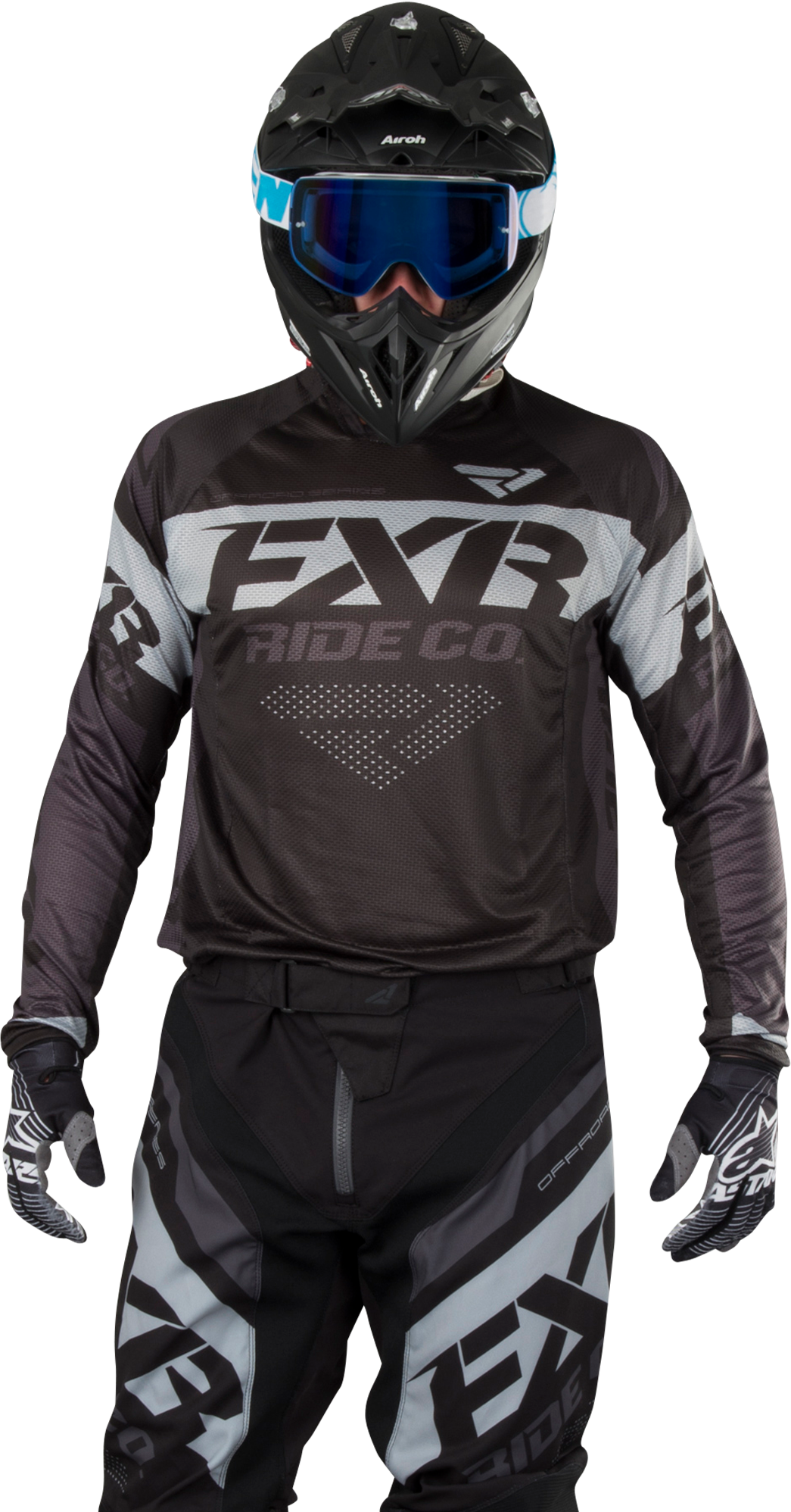 FXR Crossipaita FXR Revo Offroad Musta-Ops FXR Crossipaita FXR Revo Offroad Musta-Ops