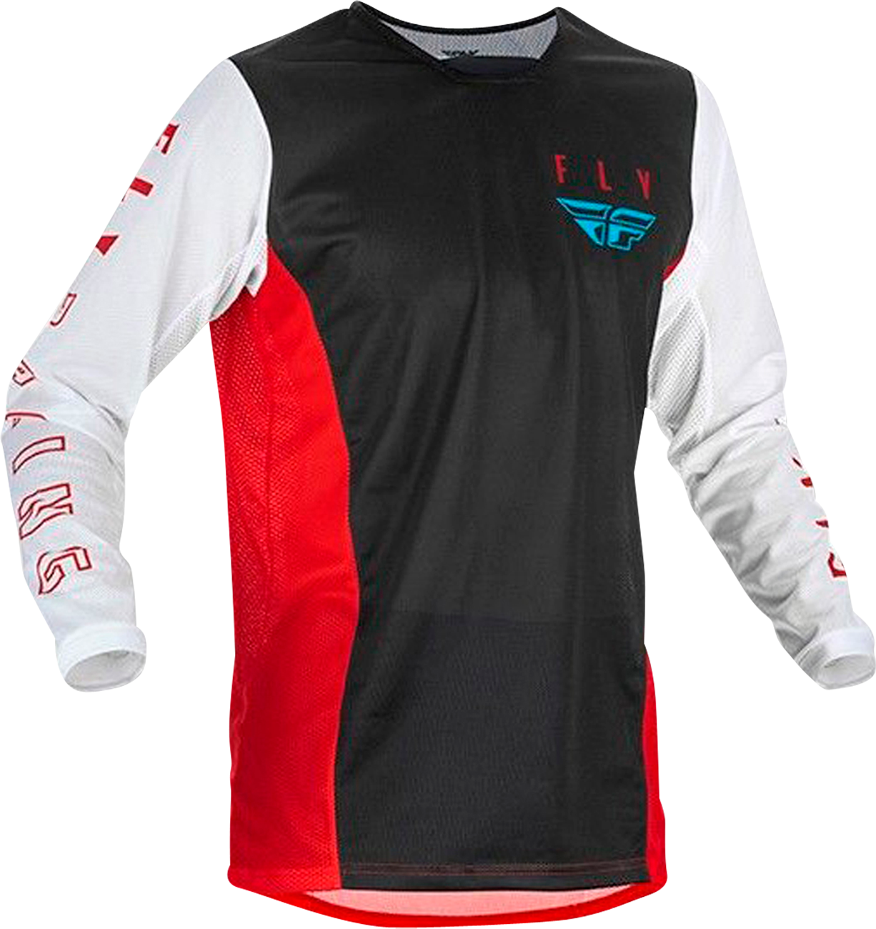 FLY Racing Crossipaita FLY Racing Kinetic Mesh Puna-Valko-Sininen FLY Racing Crossipaita FLY Racing Kinetic Mesh Puna-Valko-Sininen