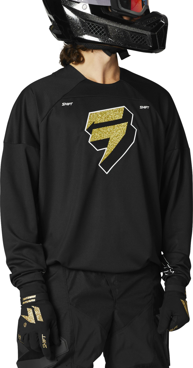 Shift Crossipaita Shift WHIT3 Label Flak Musta-Kulta Shift Crossipaita Shift WHIT3 Label Flak Musta-Kulta