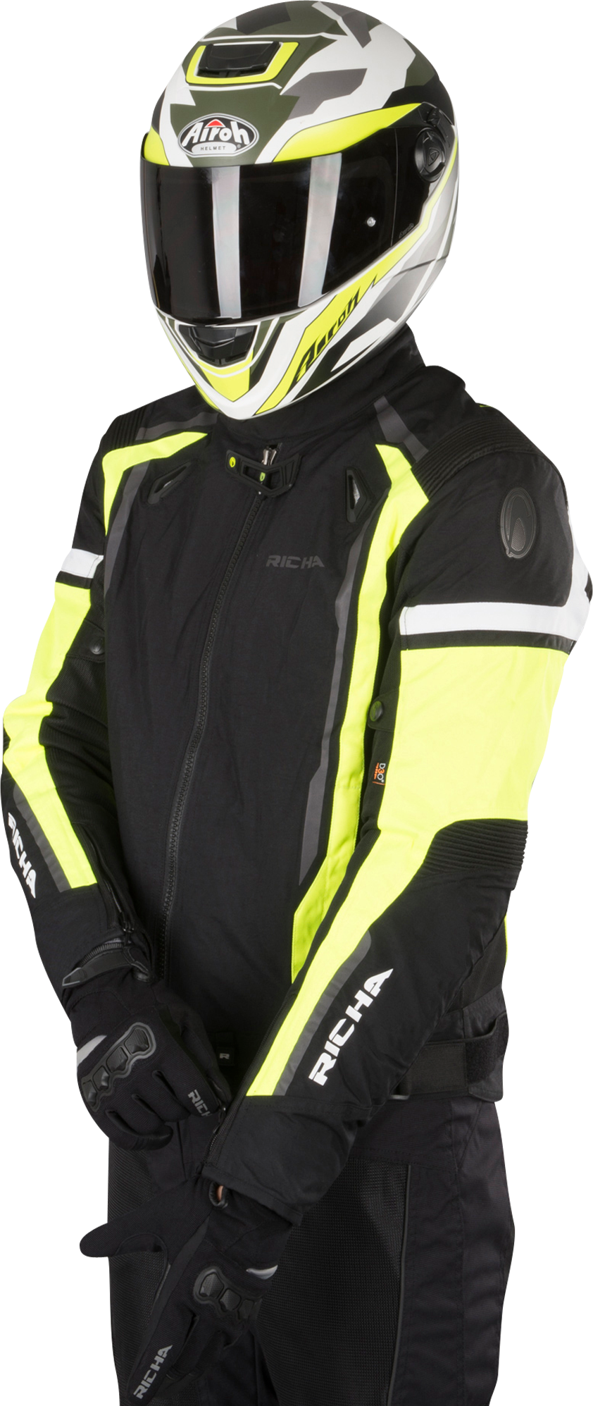 Richa Takki Richa Airwave Musta/Neon Keltainen