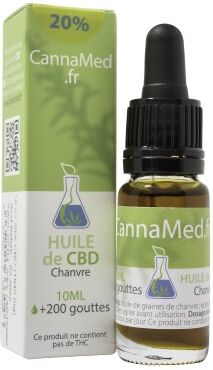 CannaMed.fr Huile de CBD 20% (Cannabidiol) CannaMed.fr Huile de CBD 20% (Cannabidiol)