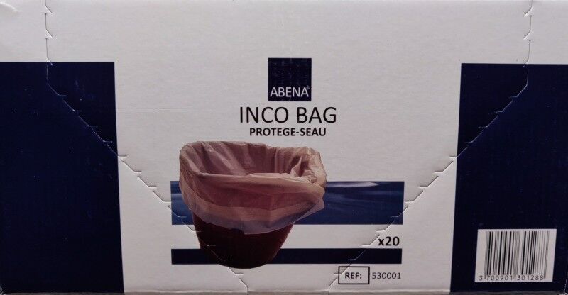 Abena Frantex Sac protège-seau de chaise percée Abena Abena Frantex Sac protège-seau de chaise percée Abena