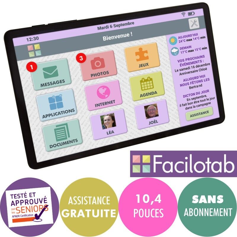 Facilotab - SAMSUNG Tablette Facilotab L SAMSUNG Galaxy WiFi - 32Go - Android 10 - 10,4 pouces Facilotab - SAMSUNG Tablette Facilotab L SAMSUNG Galaxy WiFi - 32Go - Android 10 - 10,4 pouces