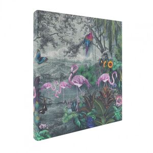 Panodia Album photo traditionnel flamant 600 photos 10x15 cm Multicolore 34x36x6cm