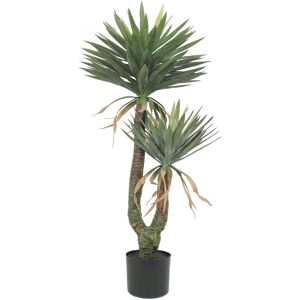 Ligne Deco Yucca artificiel 2 troncs 150cm Vert 0x150cm