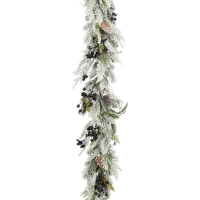 Mica Decorations Guirlande vert plastique h10xl15xl180cm Vert 180x10x15cm - Publicité Mica Decorations Guirlande vert plastique h10xl15xl180cm Vert 180x10x15cm - Publicité
