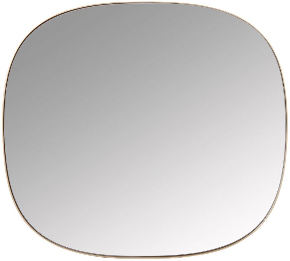 Maisons du Monde Miroir en métal doré 47x52 Maisons du Monde Miroir en métal doré 47x52