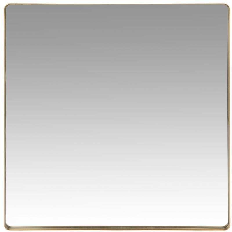 Maisons du Monde Miroir en métal doré 70x70 Maisons du Monde Miroir en métal doré 70x70