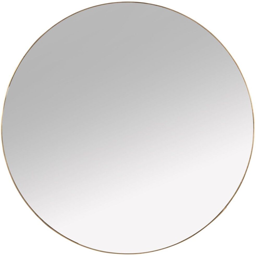 Maisons du Monde Miroir en métal doré D70