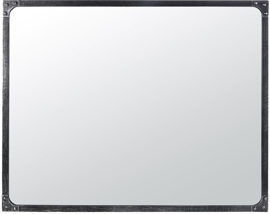 Maisons du Monde Miroir en métal effet vieilli 80x100 Maisons du Monde Miroir en métal effet vieilli 80x100