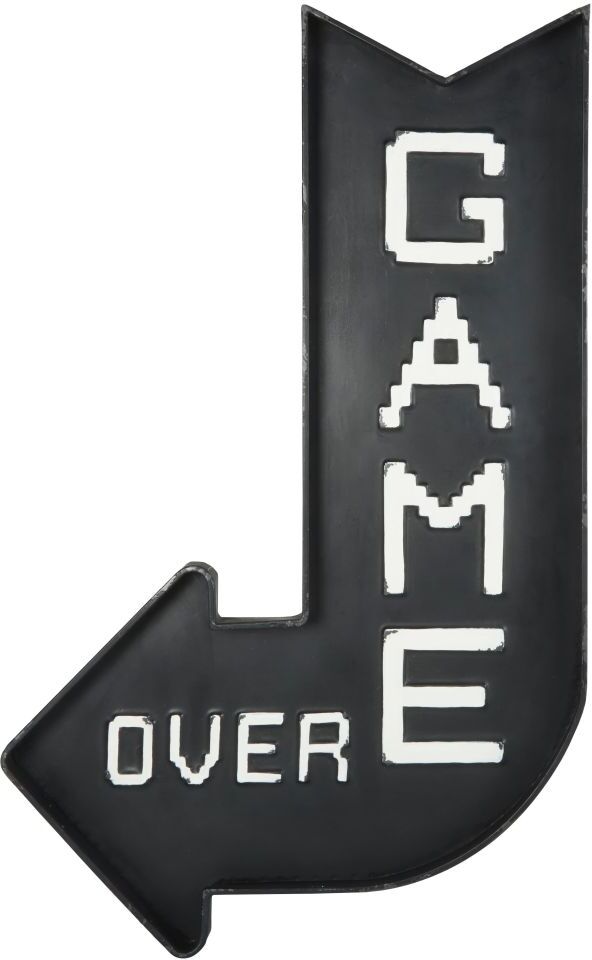 Maisons du Monde Panneau mural flèche noir et blanc 50x82 Maisons du Monde Panneau mural flèche noir et blanc 50x82