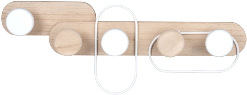 Maisons du Monde Patère 5 crochets bicolore Maisons du Monde Patère 5 crochets bicolore