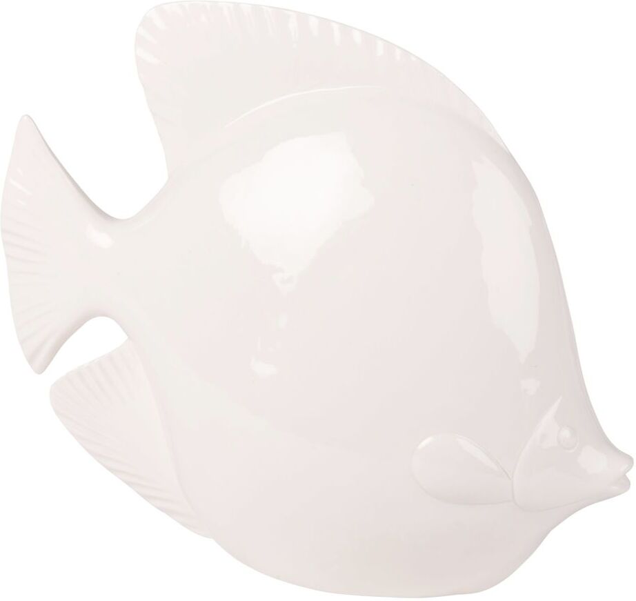 Maisons du Monde Statuette poisson en céramique H26 Maisons du Monde Statuette poisson en céramique H26
