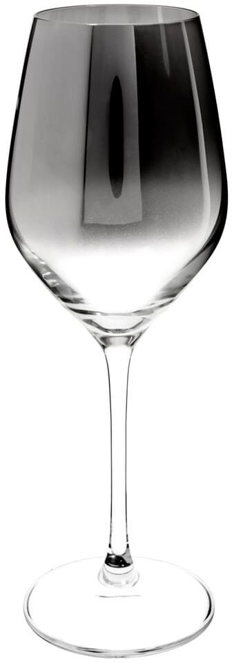 Maisons du Monde Verre à vin en verre effet chromé HARMONIE