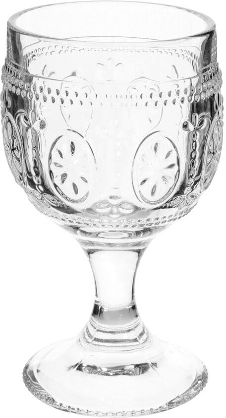 Maisons du Monde Verre en verre FLORAL Maisons du Monde Verre en verre FLORAL