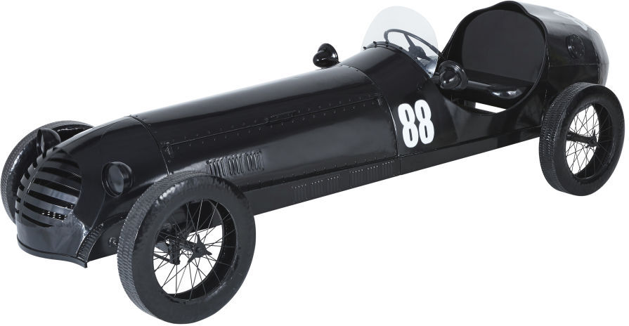Maisons du Monde Voiture déco en métal noir avec porte-bouteilles L305 Maisons du Monde Voiture déco en métal noir avec porte-bouteilles L305