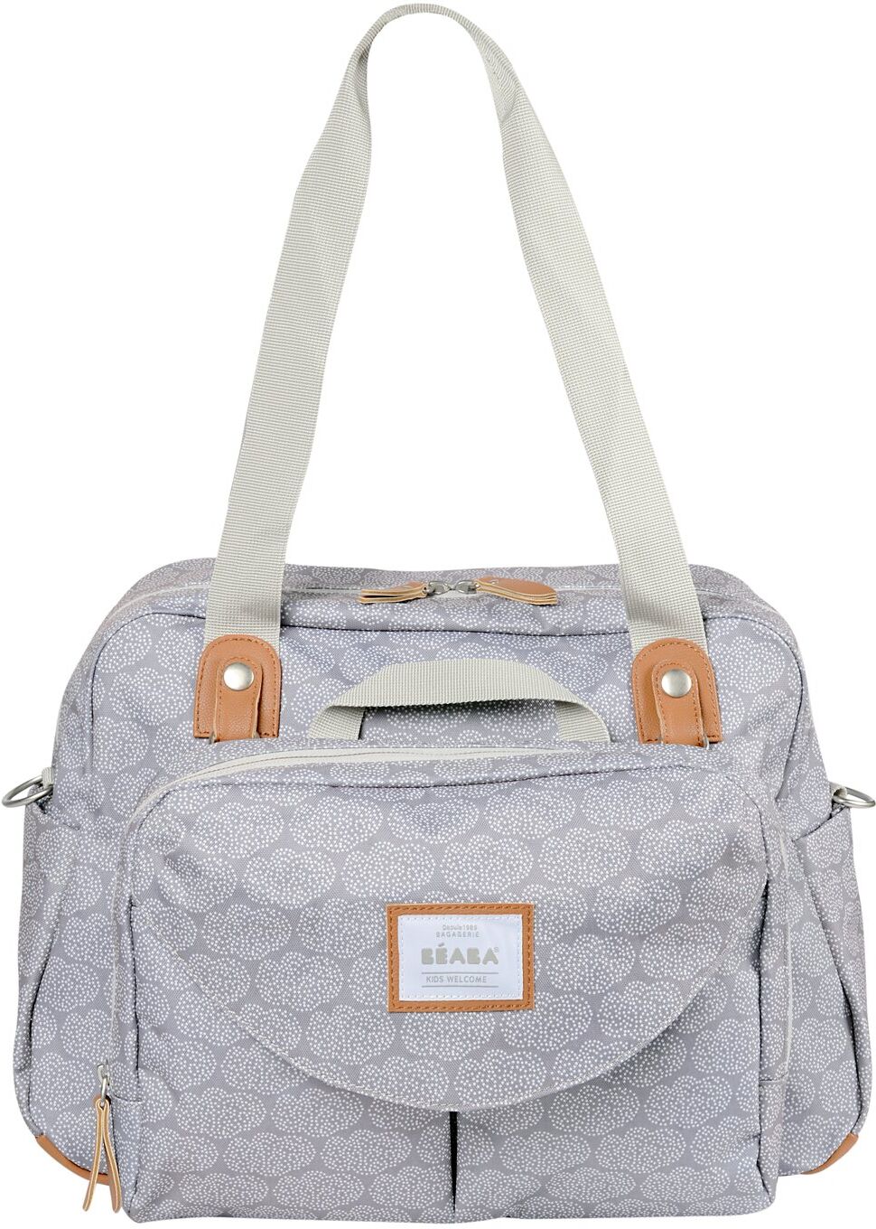 Béaba Sac à langer iconique grand volume 23 L nuage gris Gris 44x31x26cm