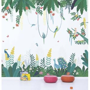 Lilipinso papier peint panoramique tropicale 4m x 2,48 m Multicolore 248x0x400cm