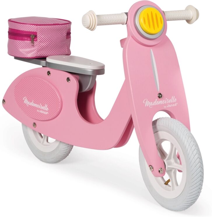 Janod Draisienne Scooter Rose Mademoiselle Rose 76x52x35cm