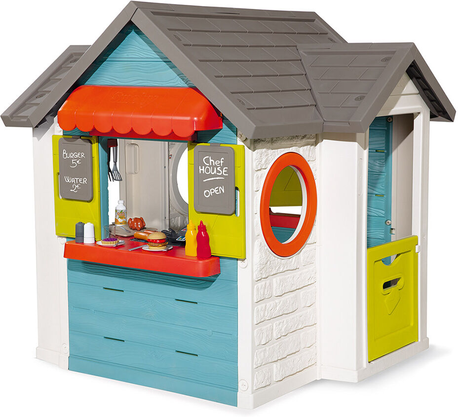 Smoby Cabane enfant Chef House Multicolore 124x135x132cm