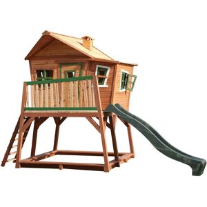 Axi Grande cabane enfant haute Vert 180x291x435cm