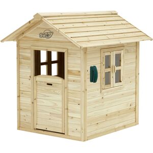 Axi Maisonnette en bois Blanc 100x130x135cm