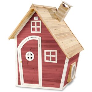 Exit Toys Petite cabane en bois rouge Rouge 1x1x1cm