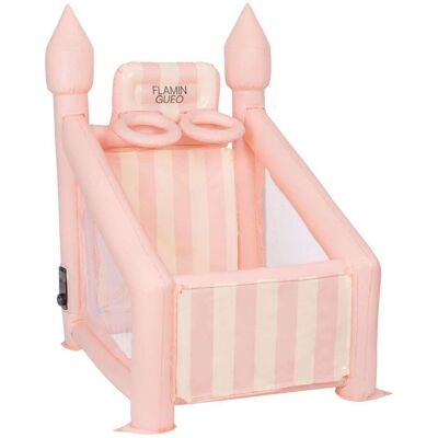 Flamingueo Panier Gonflable Infantil PVC avec Gonfleur, Rose Rose 110x145x100cm - Publicité Flamingueo Panier Gonflable Infantil PVC avec Gonfleur, Rose Rose 110x145x100cm - Publicité