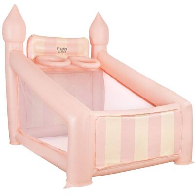 Flamingueo Panier Gonflable Grand PVC avec Gonfleur, Rose Rose 180x200x230cm - Publicité Flamingueo Panier Gonflable Grand PVC avec Gonfleur, Rose Rose 180x200x230cm - Publicité
