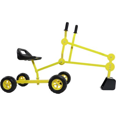 Axi Pelleteuse bac à sable en métal, jaune/noire Jaune 121x63x39cm - Publicité Axi Pelleteuse bac à sable en métal, jaune/noire Jaune 121x63x39cm - Publicité