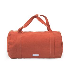 Les Pensionnaires Sac bowling en toile de coton bio orange flamboyant Orange 30x50cm