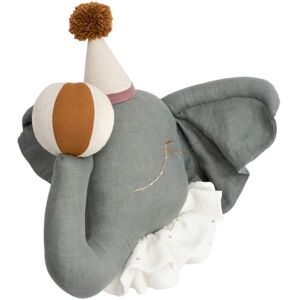 Sevira Kids Trophee en peluche Élephant Gris 0x45x42cm