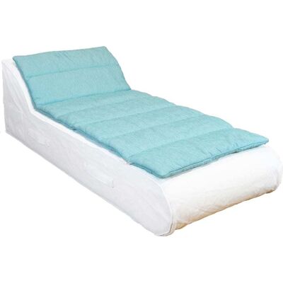 MX HOME Surmatelas pour bain de soleil 1 place - bleu ciel Bleu 180x3x80cm - Publicité MX HOME Surmatelas pour bain de soleil 1 place - bleu ciel Bleu 180x3x80cm - Publicité
