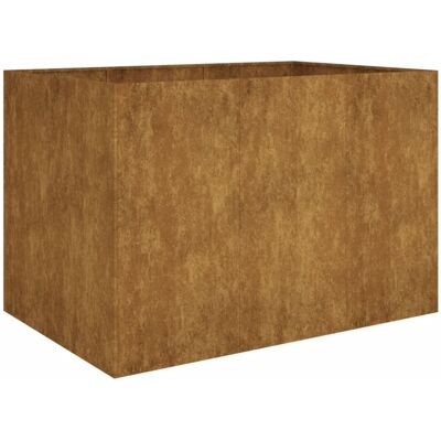 Helloshop26 Jardinière bac lit surélevé marron 120 x 80 x 80 cm Gris 120x80x80cm - Publicité Helloshop26 Jardinière bac lit surélevé marron 120 x 80 x 80 cm Gris 120x80x80cm - Publicité