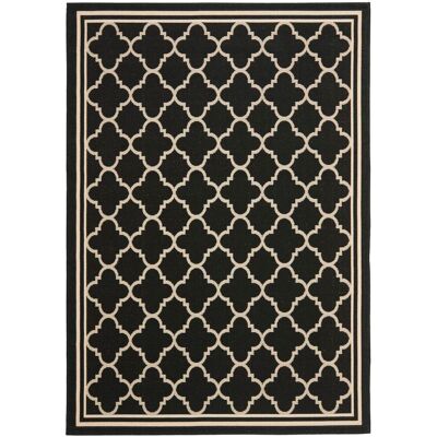Tapis Safavieh Beige/Noir pour Intérieur/Extérieur - Tapis - Publicité Tapis Safavieh Beige/Noir pour Intérieur/Extérieur - Tapis - Publicité