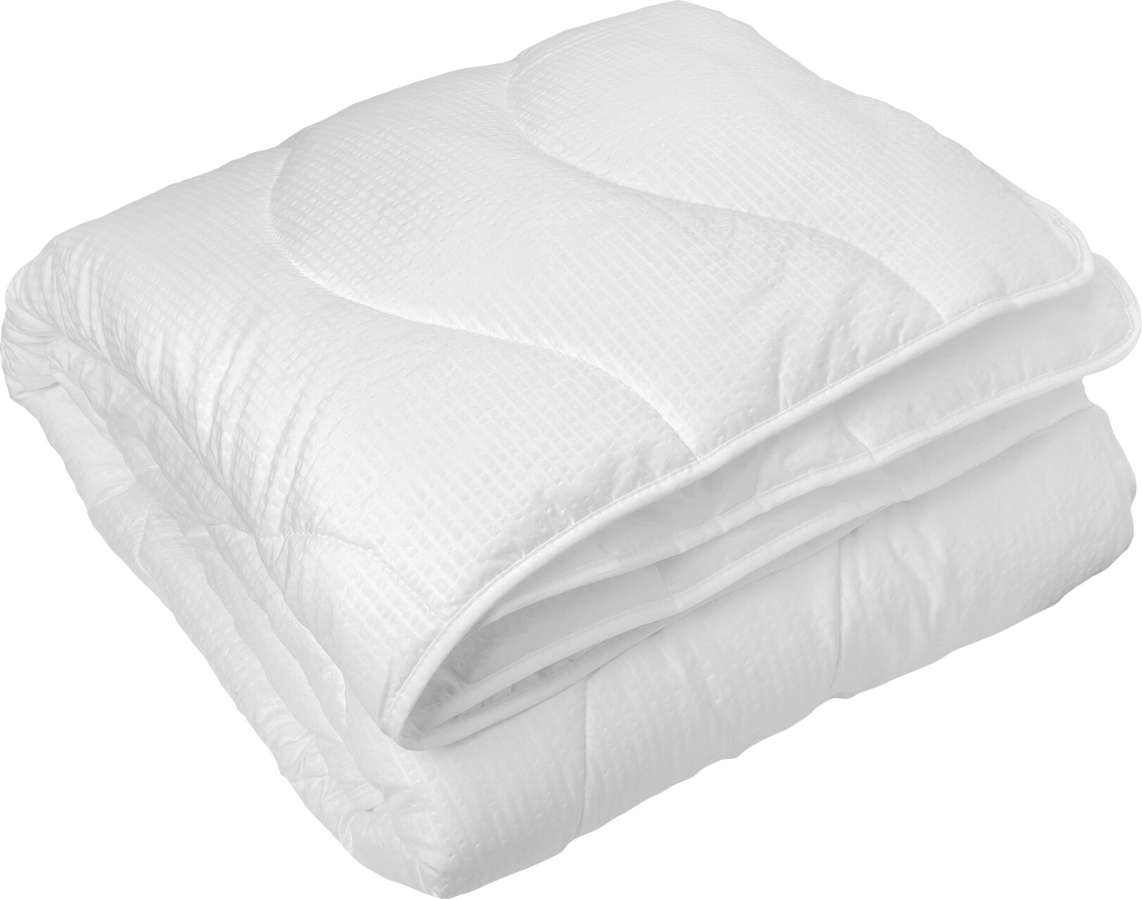 Toison d'Or Couette hiver avec microduvet aspect gaufré 450 gr coton blanc 140x200 Blanc 0x200cm