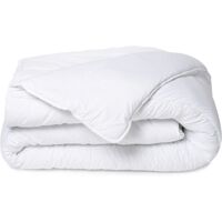 Bleu Câlin Couette chaude Anti-acariens 400g/m2 220x240cm Blanc 220x0x240cm