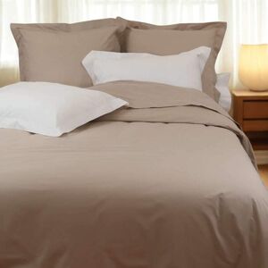 Linandelle Housse de couette 200 fils en percale de coton beige foncé 240x220 cm Beige 0x0cm - Publicité Linandelle Housse de couette 200 fils en percale de coton beige foncé 240x220 cm Beige 0x0cm - Publicité