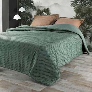 Linder Jeté de lit à petits pompons polyester vert 180x240 cm Vert 0x240x180cm - Publicité Linder Jeté de lit à petits pompons polyester vert 180x240 cm Vert 0x240x180cm - Publicité