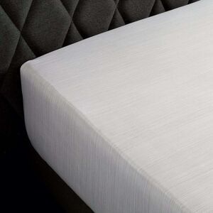 Anne de Solène Drap housse satin gris clair 140x190 cm Gris 190x0x140cm - Publicité Anne de Solène Drap housse satin gris clair 140x190 cm Gris 190x0x140cm - Publicité